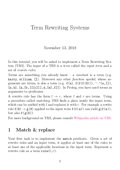 (PDF) Term Rewriting Systems