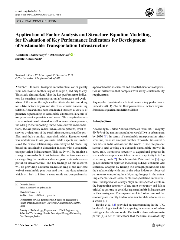 (PDF) Application of Factor Analysis and Structure Equation Modelling ...