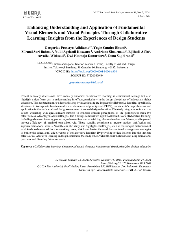 (PDF) Enhancing Understanding and Application of Fundamental Visual ...