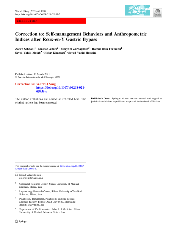(PDF) Correction to: Self-management Behaviors and Anthropometric ...