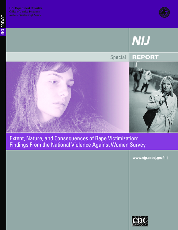 (PDF) Extent, Nature, and Consequences of Rape Victimization: Findings ...