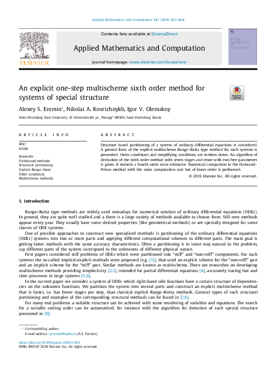 (PDF) An explicit one-step multischeme sixth order method for systems ...