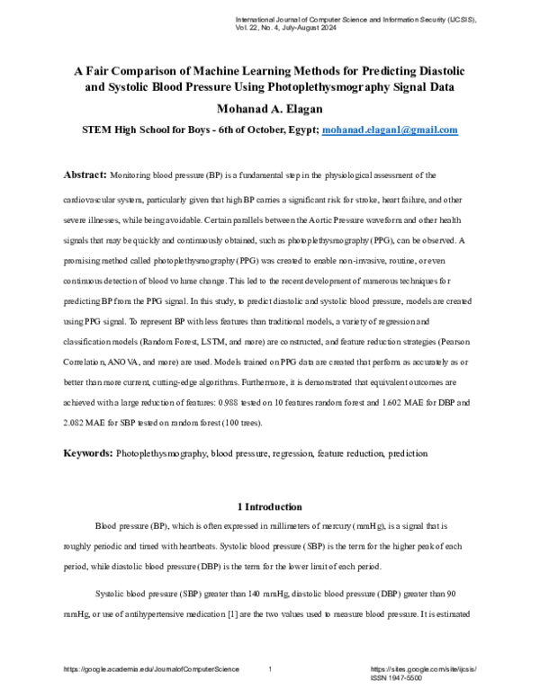 (PDF) A Fair Comparison of Machine Learning Methods for Predicting ...