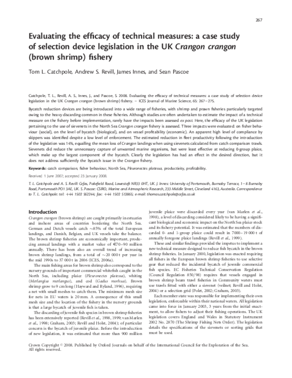 (PDF) Evaluating the efficacy of technical measures: a case study of ...