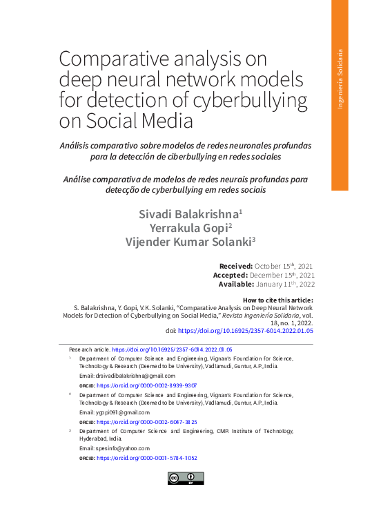 (PDF) Comparative analysis on deep neural network models for detection ...