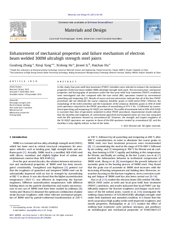 (PDF) Enhancement of mechanical properties and failure mechanism of ...