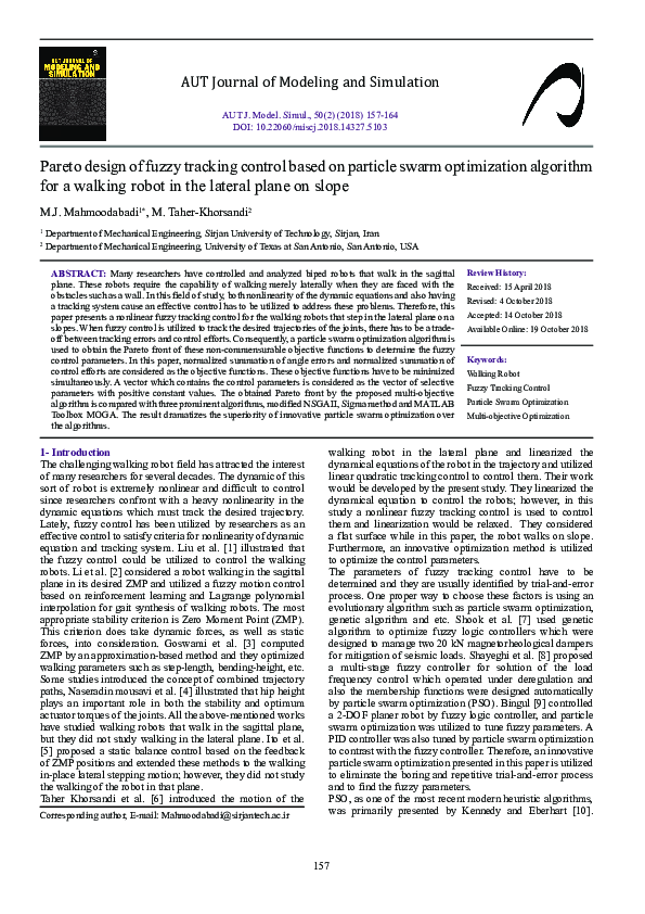 (PDF) A novel combination of Particle Swarm Optimization and Genetic ...