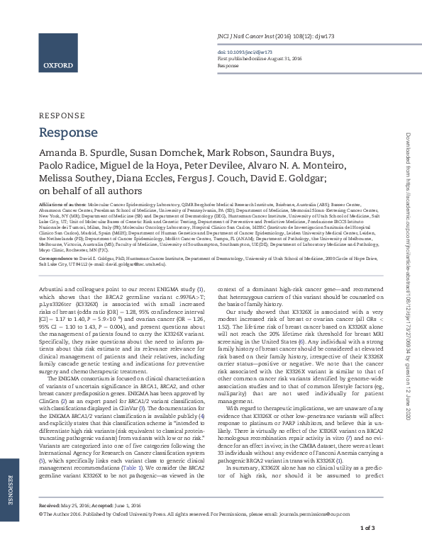 (PDF) Response: Table 1