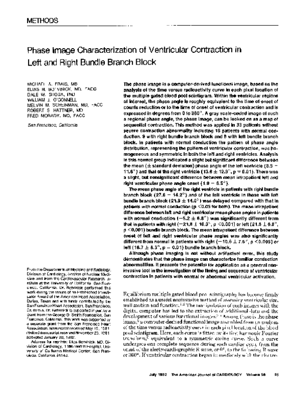 (PDF) Phase image characterization of ventricular contraction in left ...