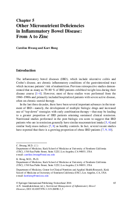 (PDF) Diagnosis and management of iron deficiency in chronic dialysis ...