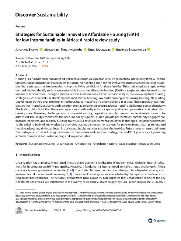 Curated visual reference: Visual Reference: Pdf Strategies For Sustainable Innovative Affordable Housing Siah