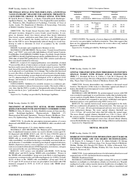 (PDF) The female sexual function index (FSFI): a potential “gold ...