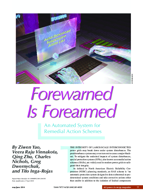 (PDF) Forewarned Is Forearmed: An Automated System for Remedial Action ...