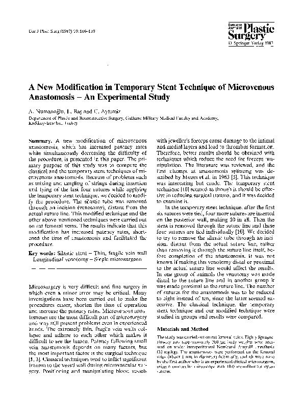 (PDF) A new modification in temporary stent technique of microvenous ...