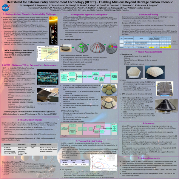(PDF) Heat-shield for Extreme Entry Environment Technology %28HEEET%29 ...