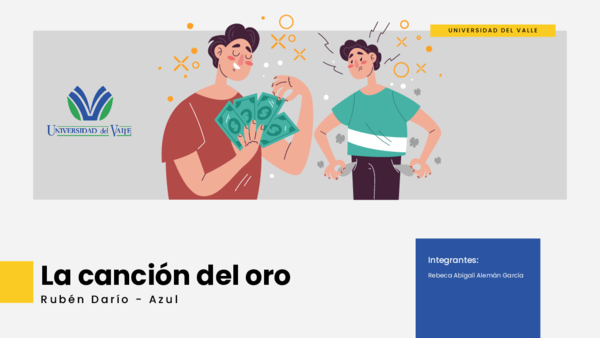 (PDF) Análisis y comentarios: La canción del oro - Rubén Darío