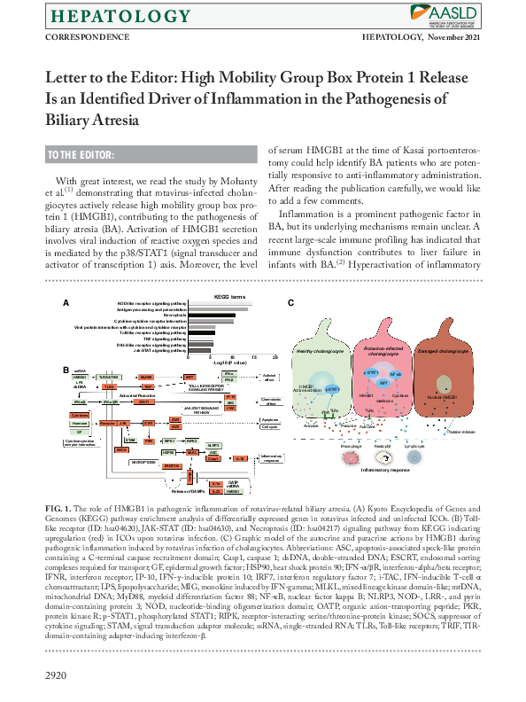 (PDF) Letter to the Editor: High Mobility Group Box Protein 1 Release ...