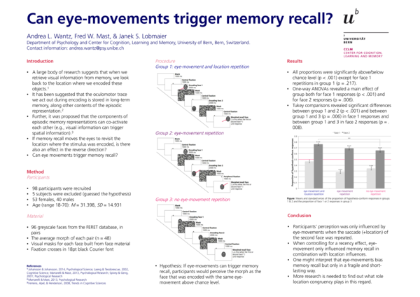 (PDF) Can eye movements bias memory recall