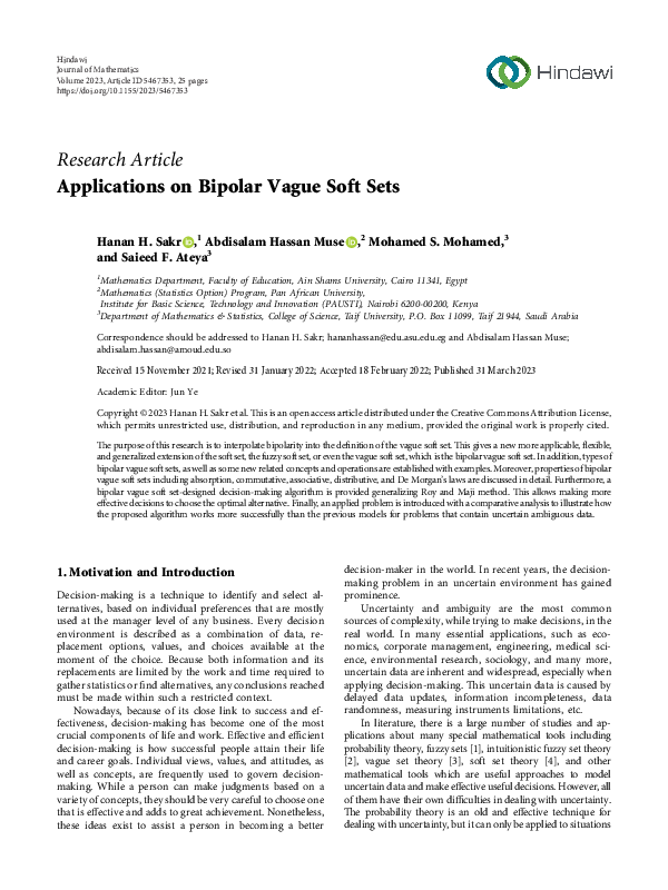 Applications on Bipolar Vague Soft Sets