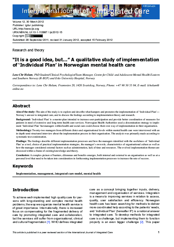 Photo inspiration: Visual Reference: Pdf It Is A Good Idea But A Qualitative Study