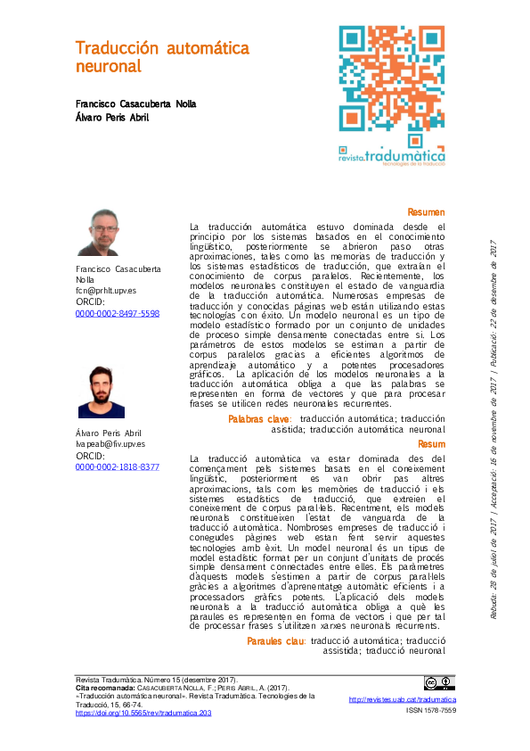 (PDF) Neural Machine Translation