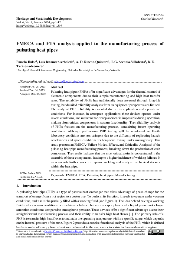 (PDF) FMECA and FTA analysis applied to the manufacturing process of ...