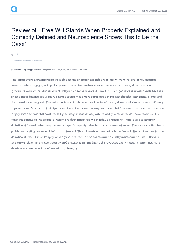 (PDF) Review of: 