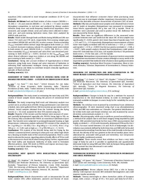 (PDF) Measuring fat distribution and body composition in the short ...