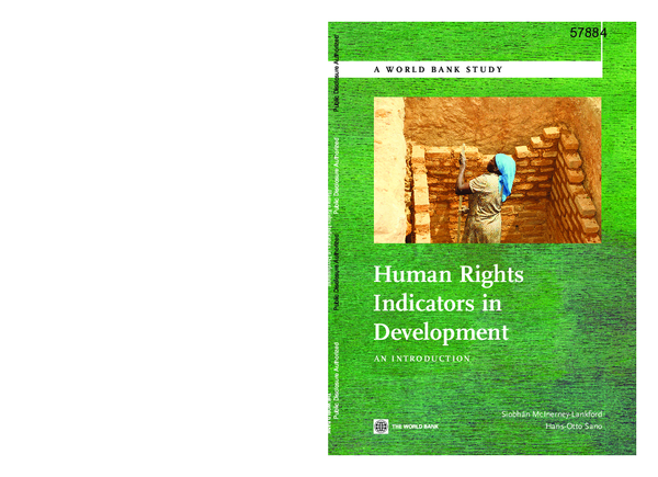 (PDF) Human Rights Indicators in Development