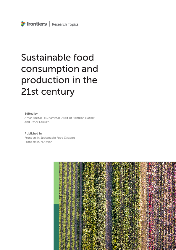 (PDF) Sustainable Food Consumption and Production in the 21st Century
