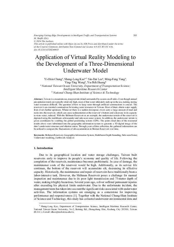 (PDF) Application of Virtual Reality Modeling to the Development of a ...