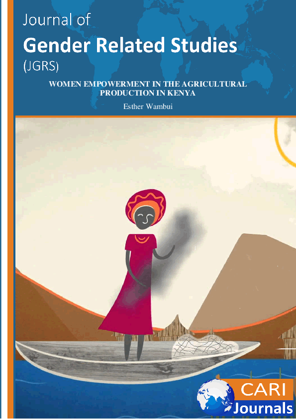 (PDF) Women Empowerment in the Agricultural Production in Kenya