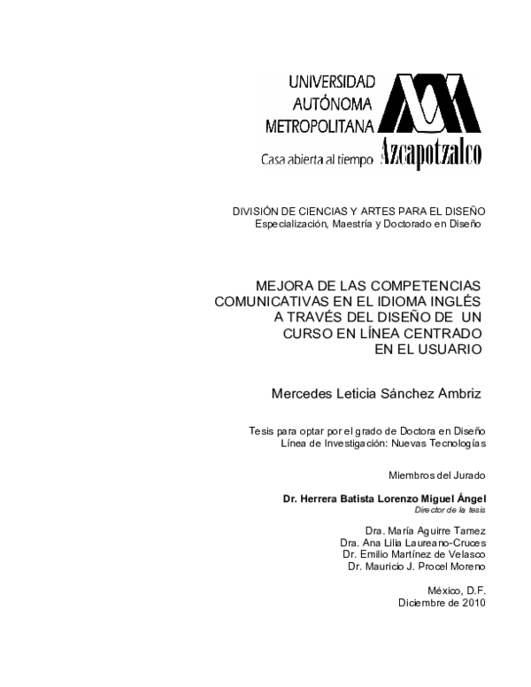(PDF) Mejora de las competencias comunicativas en el idioma inglés a ...