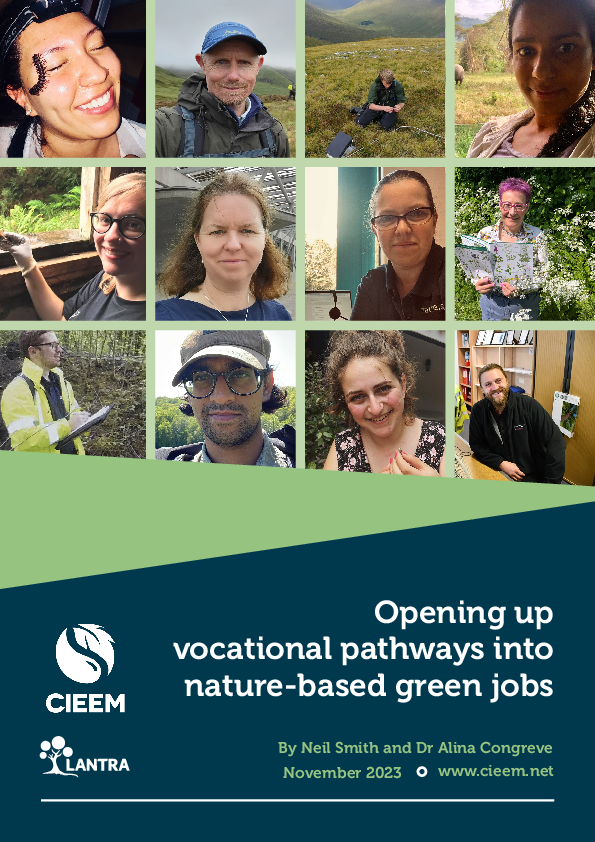 (PDF) Vocational Pathways into nature based green jobs