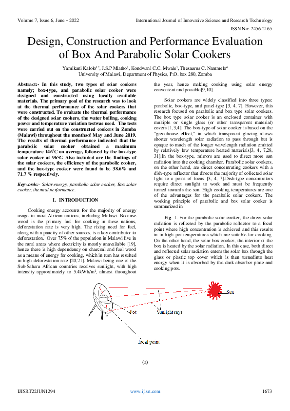 (PDF) Design, Construction and Performance Evaluation of Box And ...