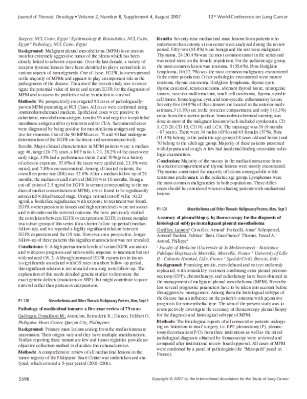 (PDF) Accuracy of pleural biopsy by thoracoscopy for the diagnosis of ...