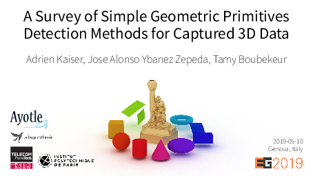 (PDF) A Survey of Simple Geometric Primitives Detection Methods for ...
