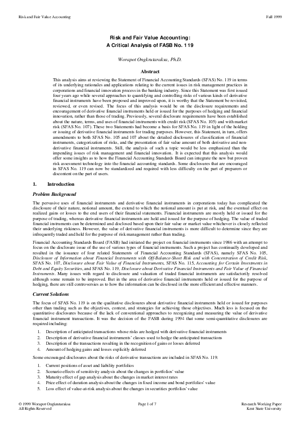 Essay about fasb 07 picture