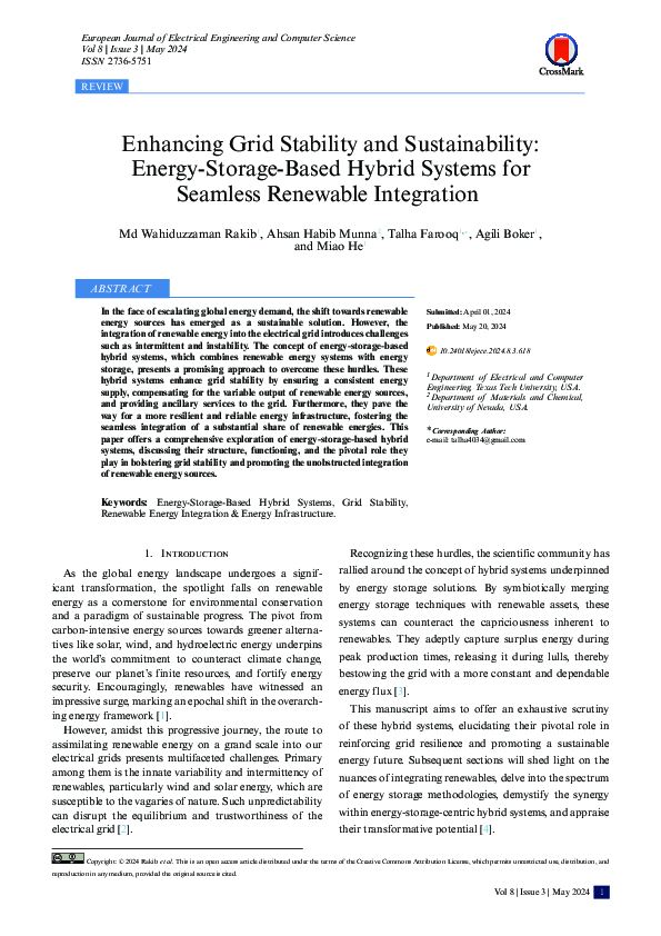 (PDF) Enhancing Grid Stability and Sustainability: Energy-Storage-Based ...