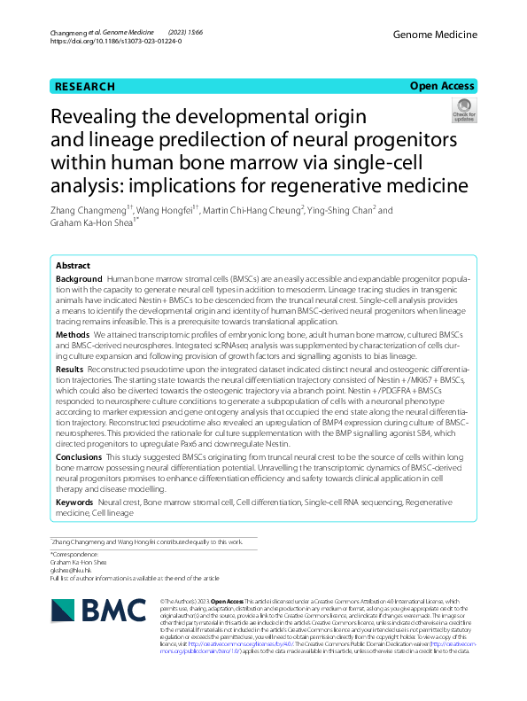 (PDF) Revealing the developmental origin and lineage predilection of ...