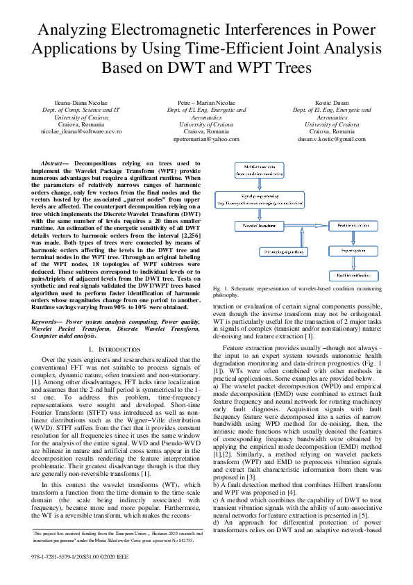(PDF) Analyzing Electromagnetic Interferences in Power Applications by ...