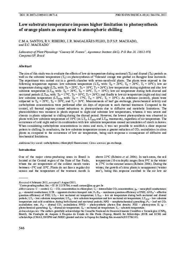 (PDF) Low substrate temperature imposes higher limitation to ...