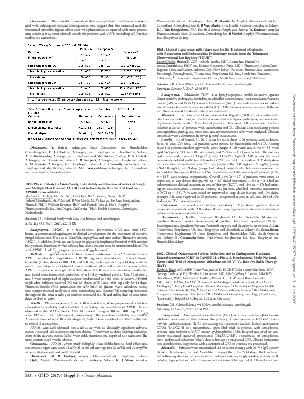 (PDF) Phase 1 Study to Assess Safety, Tolerability and Pharmacokinetics ...