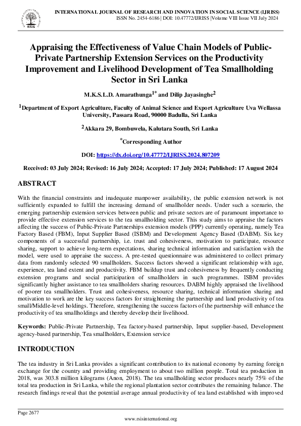 (PDF) Appraising the Effectiveness of Value Chain Models of Public ...
