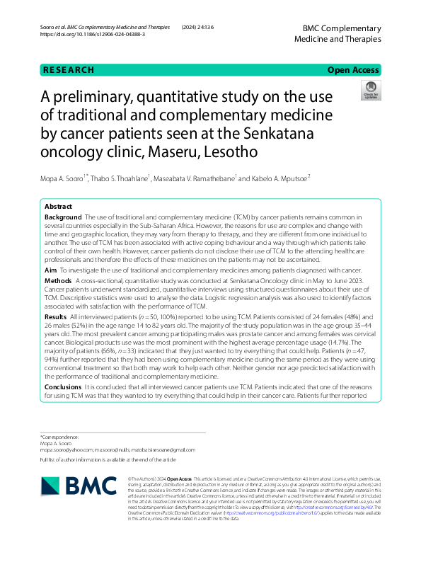 (PDF) A preliminary, quantitative study on the use of traditional and ...