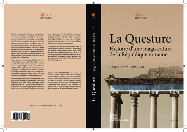 (PDF) La Questure. Histoire d'une magistrature de la République romaine.