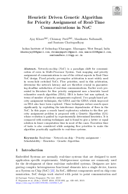 (PDF) Heuristic Driven Genetic Algorithm for Priority Assignment of ...