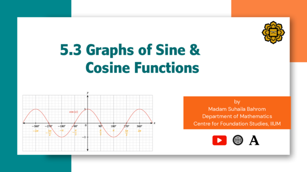 (PDF) Graphs of Sine and Cosine Functions