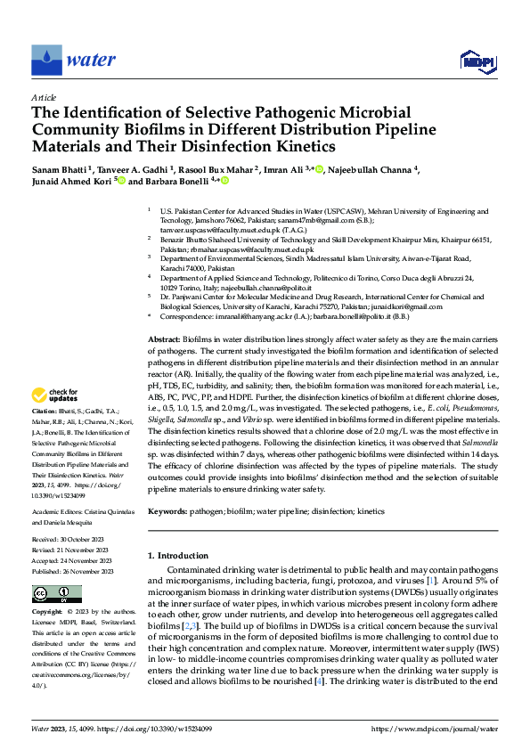 (PDF) The Identification of Selective Pathogenic Microbial Community ...