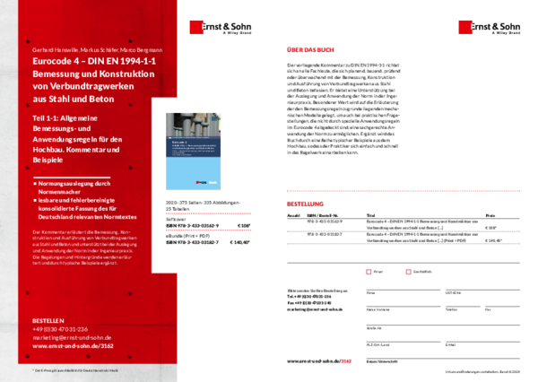 (PDF) Eurocode 4 DIN EN 1994‐1‐1 Bemessung und Konstruktion von ...